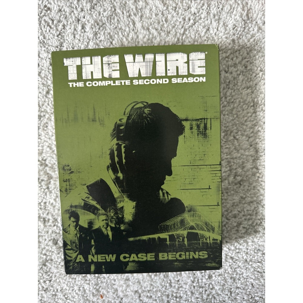 The Wire The Complete Second Season HBO Crime Drama DVD 2005 5-Disc Set‎